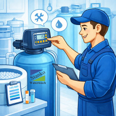 Настройка умягчителя воды